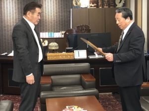 令和元年表彰状授与